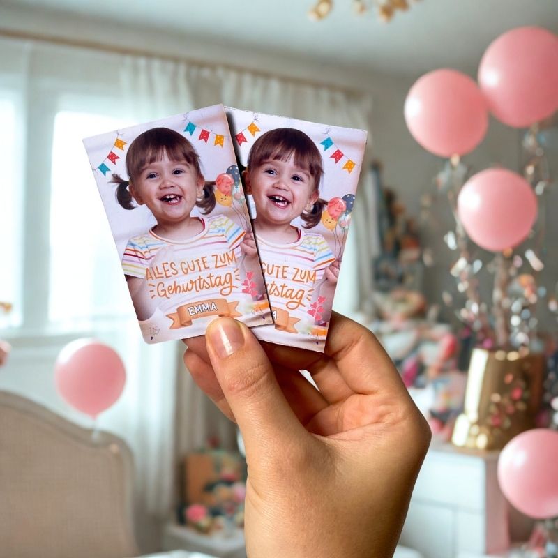 Personalisierte Magnete Kindergeburtstag 6x9cm