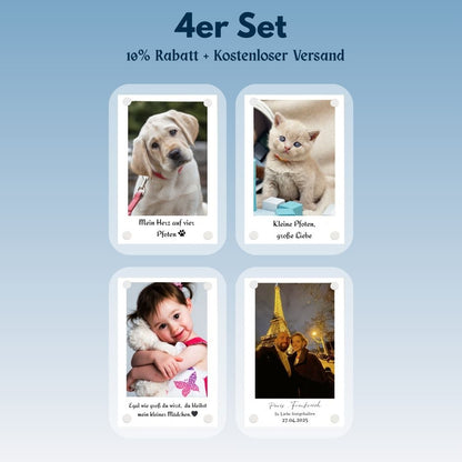 Sonnenblendenclip mit Foto - personalisierbar