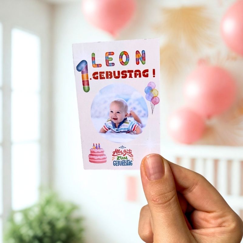 Personalisierte Babymagnete – Erste Erinnerungen (6x9cm)