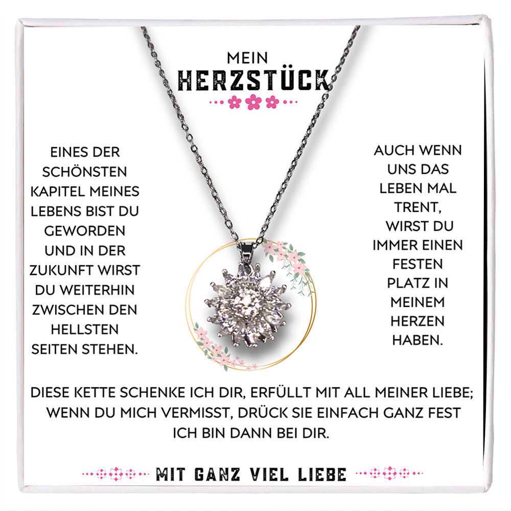 Mein Herzstück – Sonnen Halskette