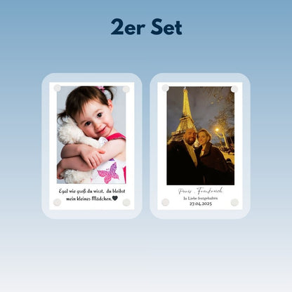 Sonnenblendenclip mit Foto - personalisierbar