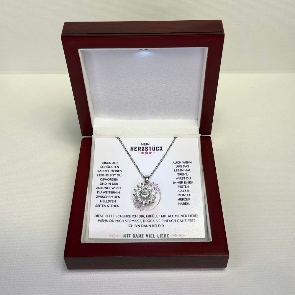 Mein Herzstück – Sonnen Halskette