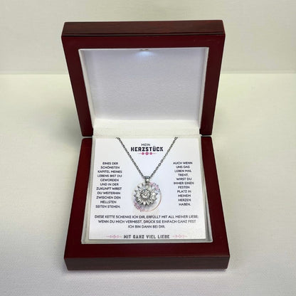 Mein Herzstück – Sonnen Halskette