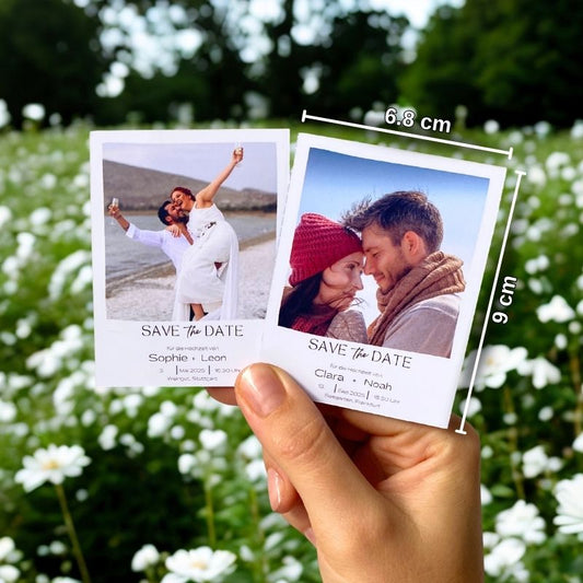 Personalisierte Save the Date Karten