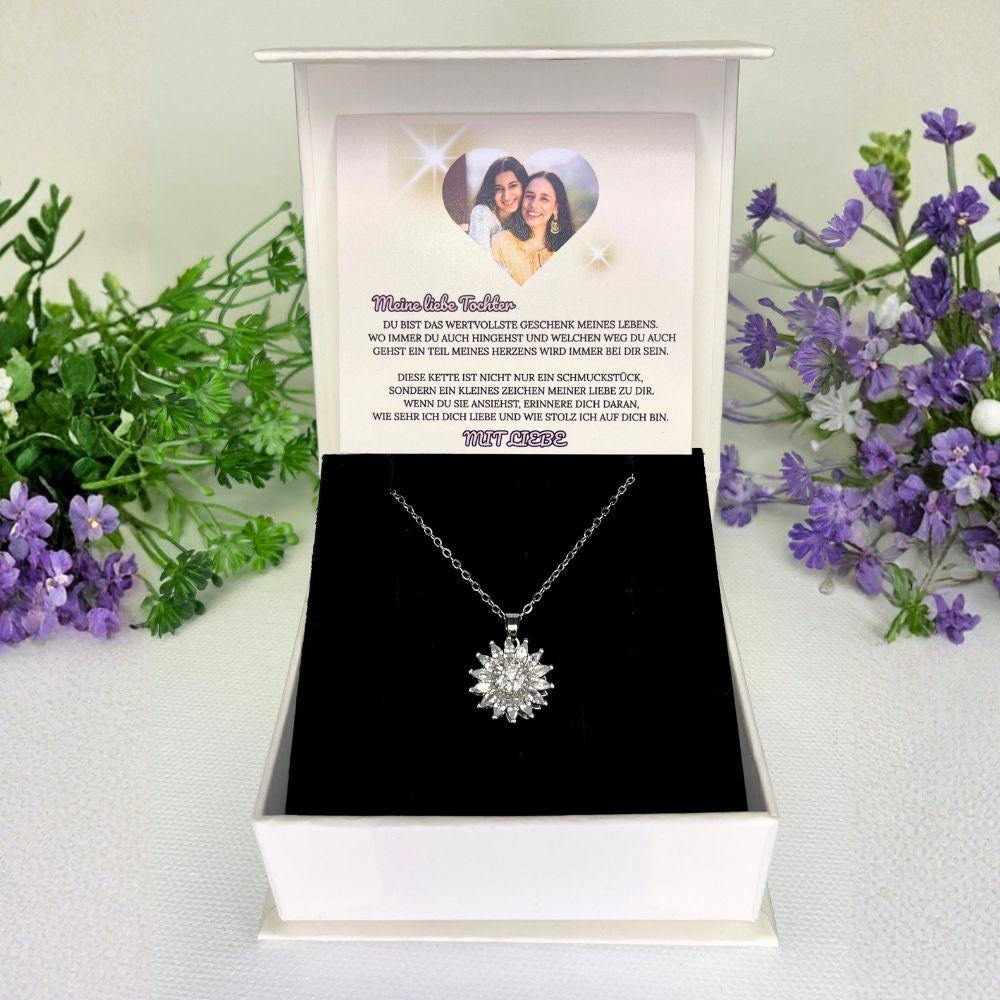 Meine liebe Tochter – Sonnen Halskette