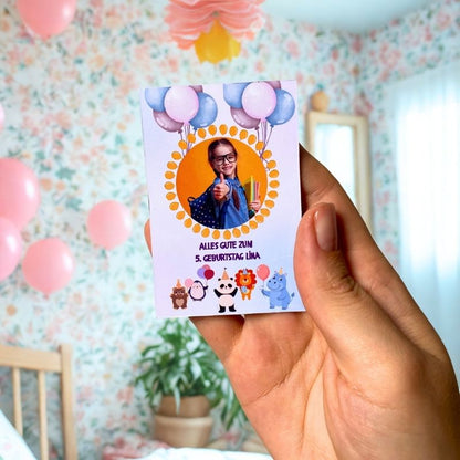 Fotomagnete Kindergeburtstag – Individuell gestaltet (6x9cm)