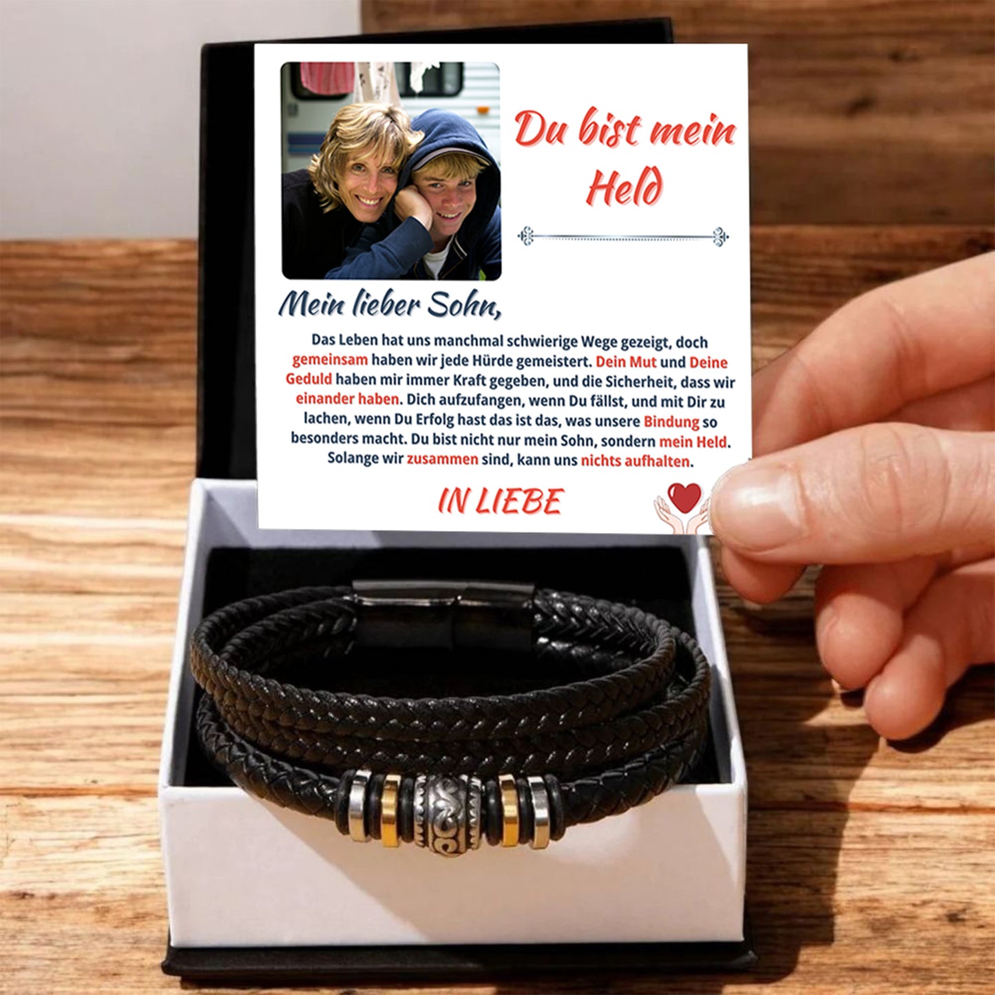 An meinen Sohn – Erinnerung in einem Bild