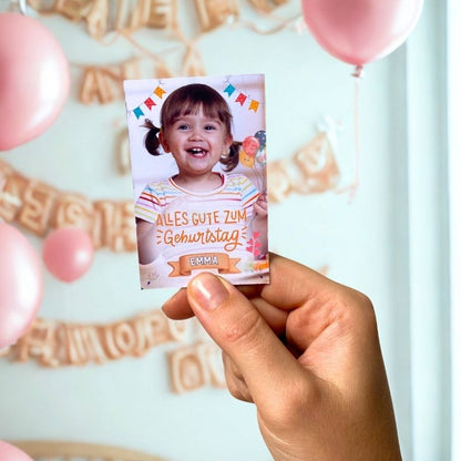 Personalisierte Magnete Kindergeburtstag 6x9cm