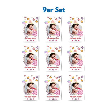 Kindergeburtstag Magnet - Für immer geliebt (6x9cm)