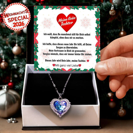 Meine liebe Tochter – Frohes neues Jahr Halskette