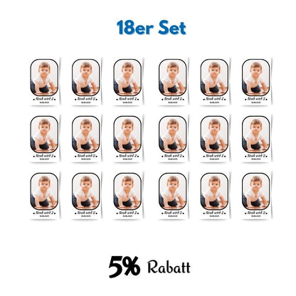 Fotomagnete Junge – Einzigartige Mitgebsel zum Geburtstag (6x9cm)