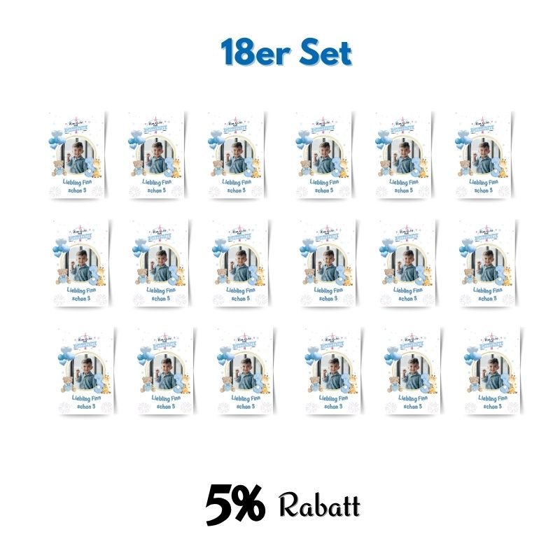 Kindergeburtstag Magnet – Unvergessliche Momente (6x9cm)