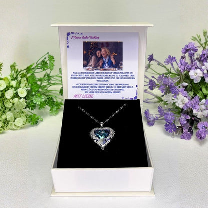 Meine liebe Tochter – Ozean Herz Halskette