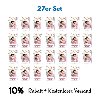 Kindergeburtstag Magnet - Für immer geliebt (6x9cm)