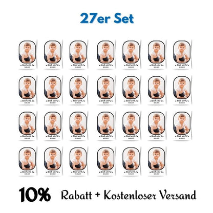 Fotomagnete Junge – Einzigartige Mitgebsel zum Geburtstag (6x9cm)