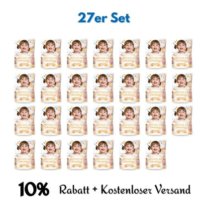 Personalisierte Magnete Kindergeburtstag 6x9cm