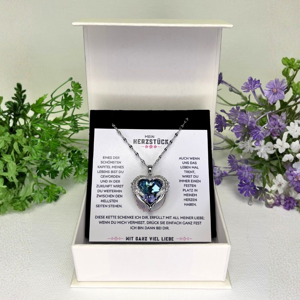 Mein Herzstück – Ozean Herz Halskette