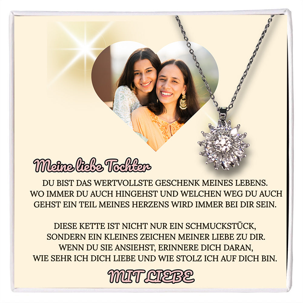 Meine liebe Tochter – Sonnen Halskette