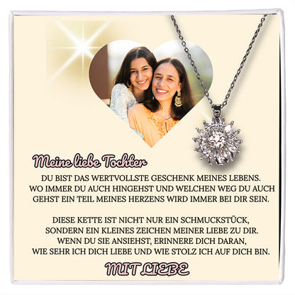 Meine liebe Tochter – Sonnen Halskette