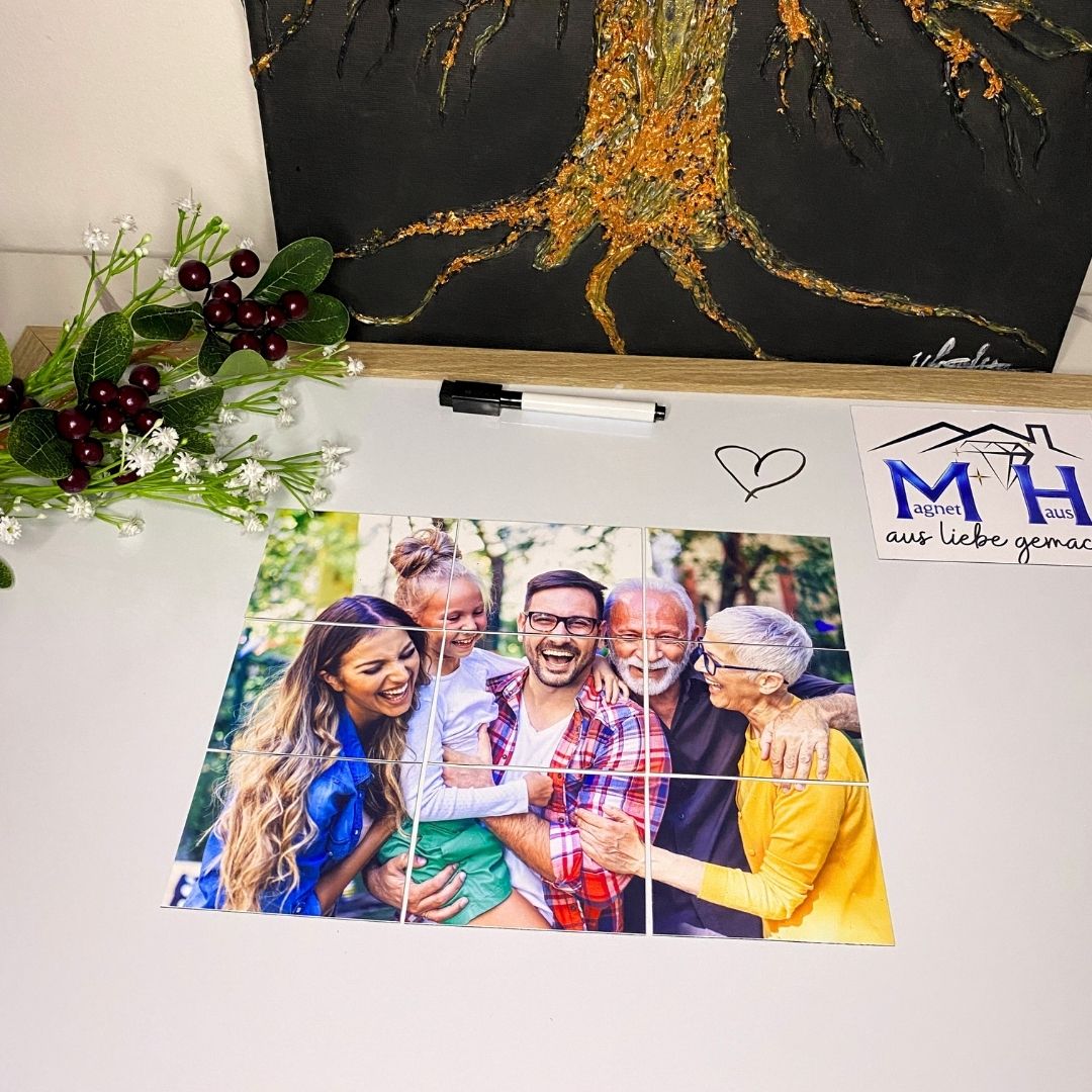Fotopuzzle Magnet – spielerisch, persönlich, unvergesslich