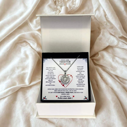Meine liebe Tochter – Neujahrsgeschenk & Sonnen Halskette