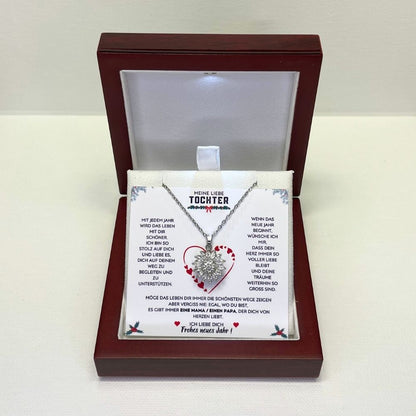 Meine liebe Tochter – Neujahrsgeschenk & Sonnen Halskette