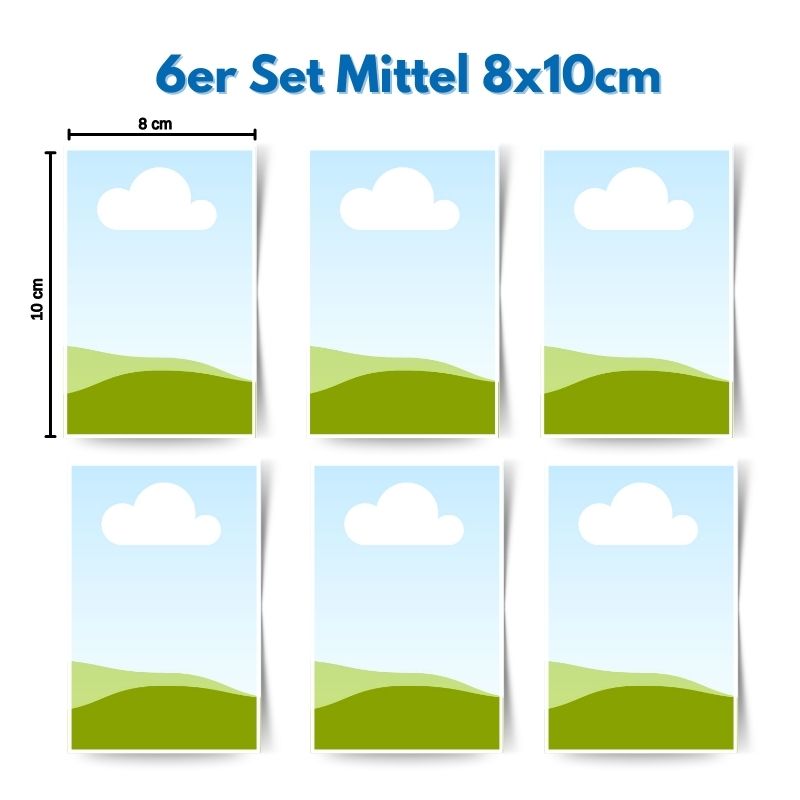 Personalisierte Fotomagnete – Rechteckig