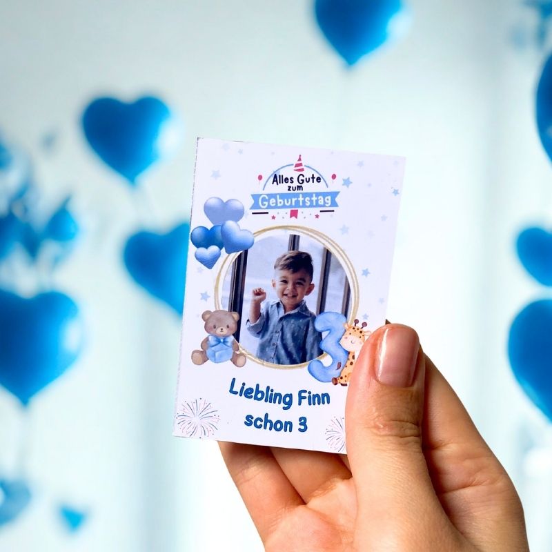 Kindergeburtstag Magnet – Unvergessliche Momente (6x9cm)