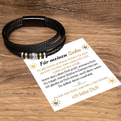 Für meinen Sohn – Armband mit Herz