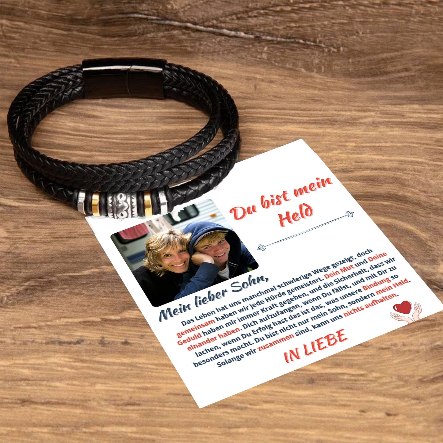 An meinen Sohn – Erinnerung in einem Bild