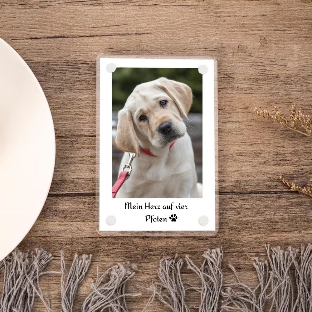 Sonnenblendenclip mit Foto - personalisierbar