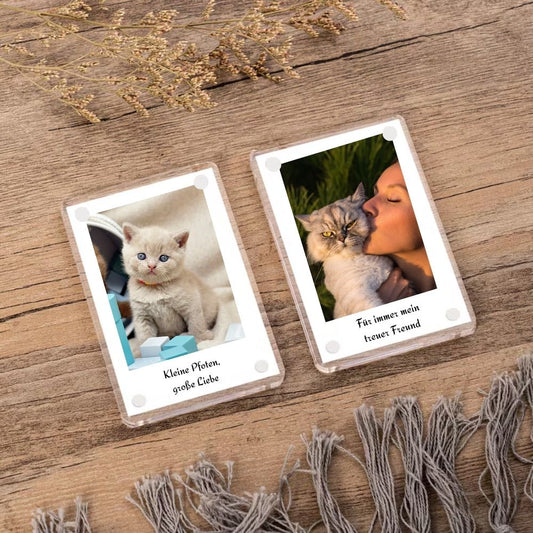 Sonnenblendenclip mit Foto - personalisierbar