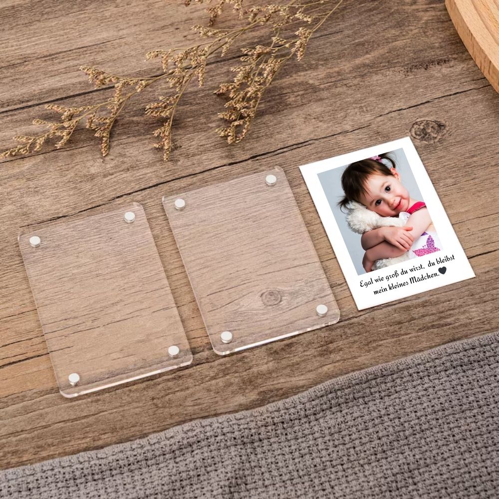 Sonnenblendenclip mit Foto - personalisierbar