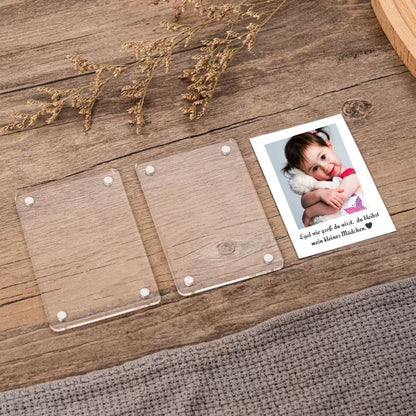 Sonnenblendenclip mit Foto - personalisierbar