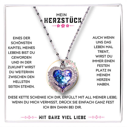 Mein Herzstück – Ozean Herz Halskette