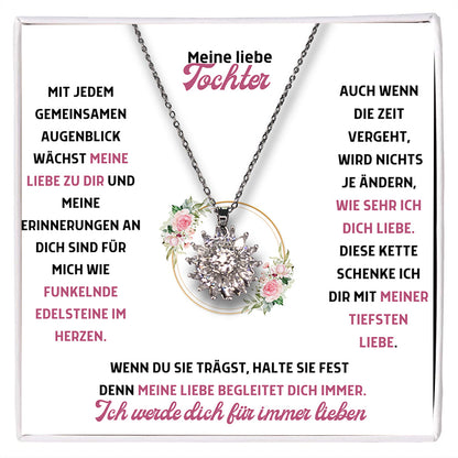 Mein liebe Tochter – Sonnen Halskette