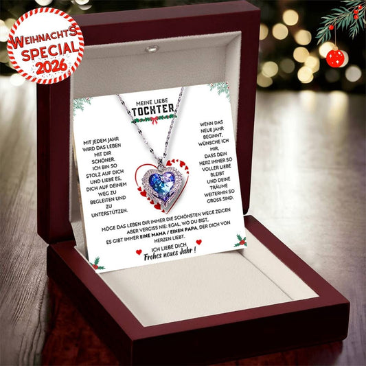 Meine liebe Tochter – Neujahrsgeschenk mit Herz des Ozeans