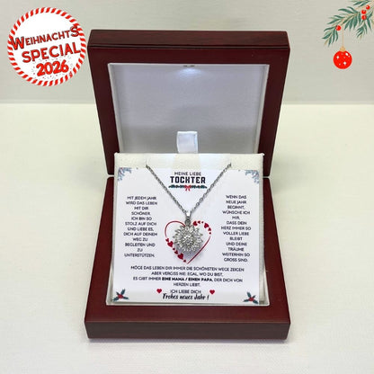 Meine liebe Tochter – Neujahrsgeschenk & Sonnen Halskette
